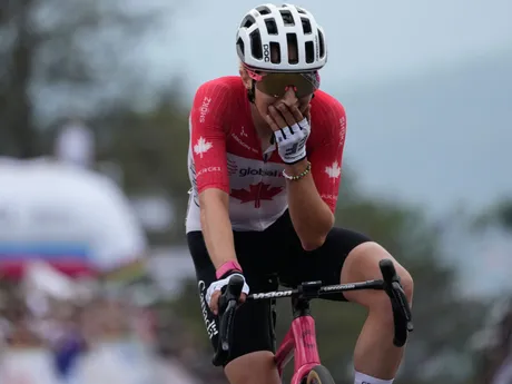 Magdeleine Vallieres Mill na MS v cyklistike 2025.