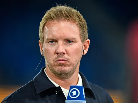 Julian Nagelsmann pred zápasom Slovensko - Nemecko v kvalifikácii MS vo futbale 2026. 