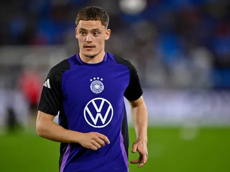 Florian Wirtz pred zápasom Slovensko - Nemecko v kvalifikácii MS vo futbale 2026. 