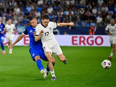 Florian Wirtz v zápase  Slovensko - Nemecko (Kvalifikácia MS 2026)