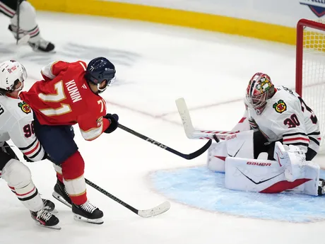 Momentka zo zápasu Florida - Chicago