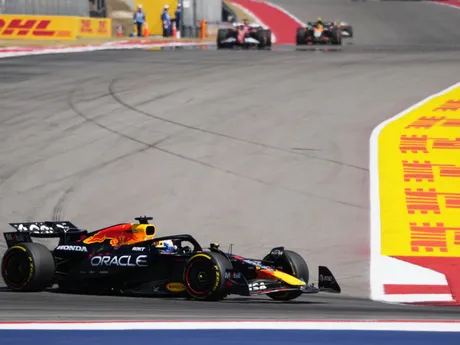 Max Verstappen počas Veľkej ceny USA 2025.