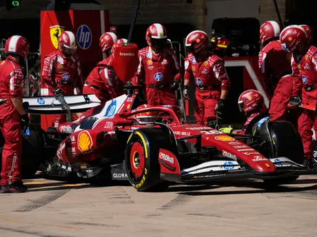 Charles Leclerc počas Veľkej ceny USA 2025.