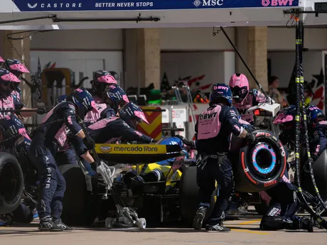 Pierre Gasly počas Veľkej ceny USA 2025.