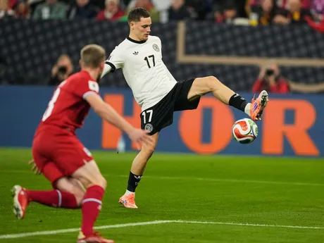 Florian Wirtz počas zápasu Nemecko - Luxembursko.