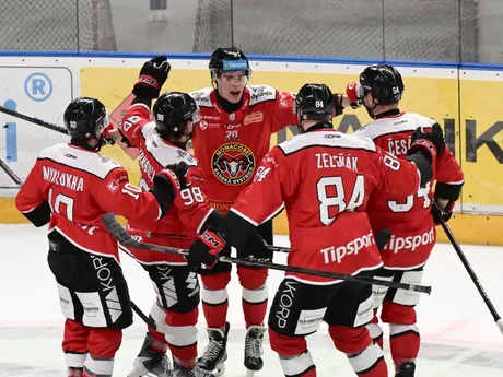 Radosť hráčov Banskej Bystrice 