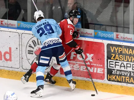 Zľava Tomáš Chrenko (Nitra) a Boris Žabka (Banská Bystrica)