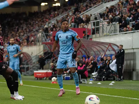 Fotka z derby FC Spartak Trnava - ŠK Slovan Bratislava.