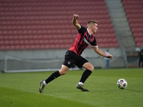 Fotka z derby FC Spartak Trnava - ŠK Slovan Bratislava.