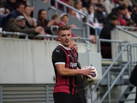 Fotka z derby FC Spartak Trnava - ŠK Slovan Bratislava.