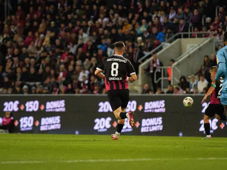 Fotka z derby FC Spartak Trnava - ŠK Slovan Bratislava.