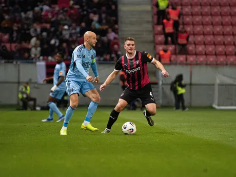 Fotka z derby FC Spartak Trnava - ŠK Slovan Bratislava.