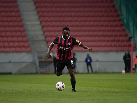 Fotka z derby FC Spartak Trnava - ŠK Slovan Bratislava.