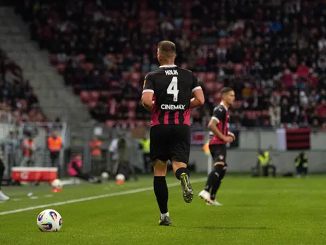 Fotka z derby FC Spartak Trnava - ŠK Slovan Bratislava.