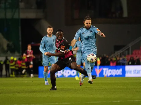 Fotka z derby FC Spartak Trnava - ŠK Slovan Bratislava.
