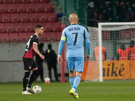 Fotka z derby FC Spartak Trnava - ŠK Slovan Bratislava.