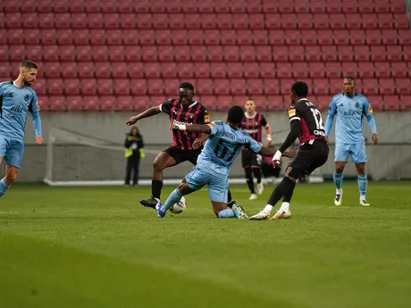 Fotka z derby FC Spartak Trnava - ŠK Slovan Bratislava.