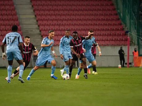 Fotka z derby FC Spartak Trnava - ŠK Slovan Bratislava.