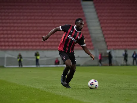 Fotka z derby FC Spartak Trnava - ŠK Slovan Bratislava.