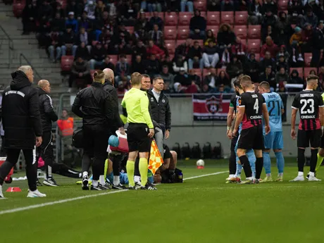 Fotka z derby FC Spartak Trnava - ŠK Slovan Bratislava.