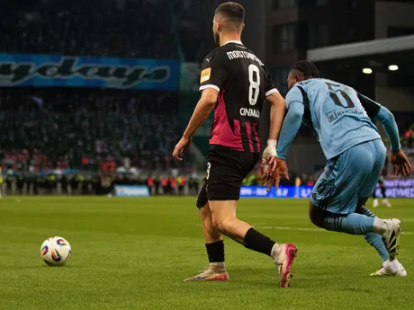 Fotka z derby FC Spartak Trnava - ŠK Slovan Bratislava.