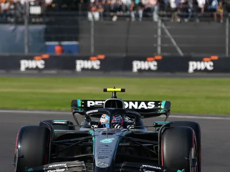 Kimi Antonelli počas kvalifikácie na VC Mexika 2025 formuly 1.