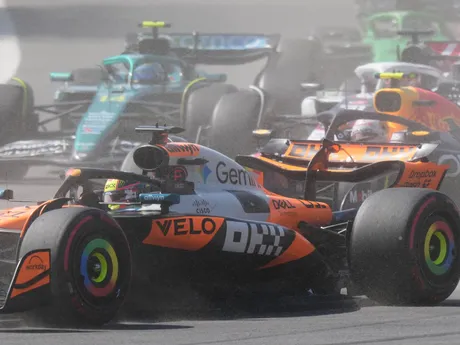 Oscar Piastri počas Veľkej ceny Mexika 2025.