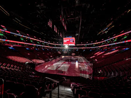 Aréna Bell Centre v Montreale. 