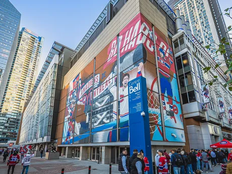 Aréna Bell Centre v Montreale. 