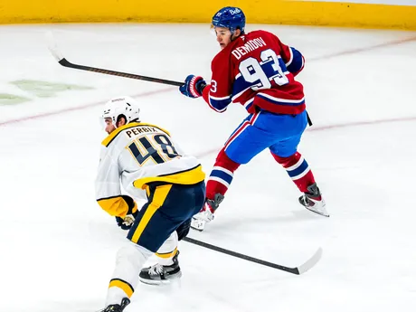 Ivan Demidov v službách tímu Montreal Canadiens. 