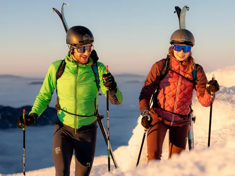 Jakub Šiarnik s priateľkou. 