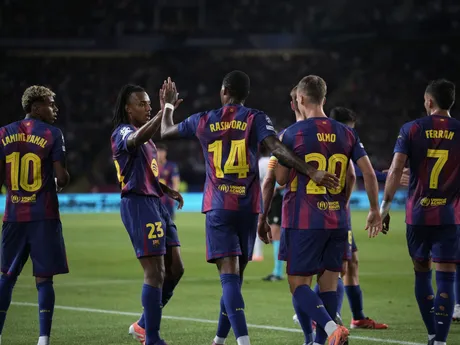 Marcus Rashford počas zápasu FC Barcelona - Paríž St. Germain v Lige majstrov. 