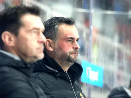 Hlavný tréner HC MONACObet Banská Bystrica Vlastimil Wojnar 