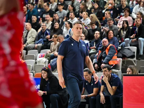 Tréner slovenskej reprezentácie žien Martin Pospíšil 