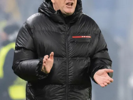 Tréner Slovana Vladimír Weiss st.