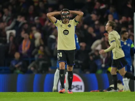 Eric Garcia v zápase Chelsea - Barcelona