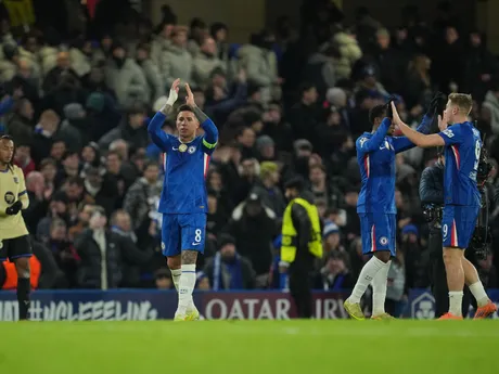 Hráči Chelsea oslavujú výhru