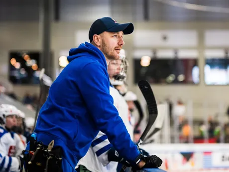 Slovenské hokejistky počas zápasu Slovensko - Francúzsko na Nemeckom pohári žien 2025.