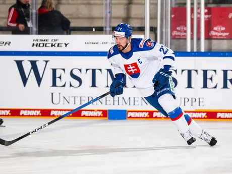 Marek Hrivík v zápase Slovensko - Rakúsko