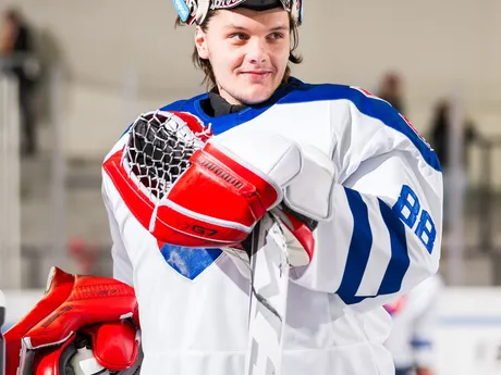 Eugen Rabčan v zápase Slovensko - Rakúsko