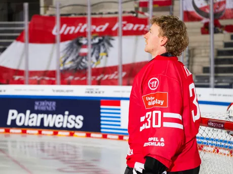 David Kickert v zápase Slovensko - Rakúsko