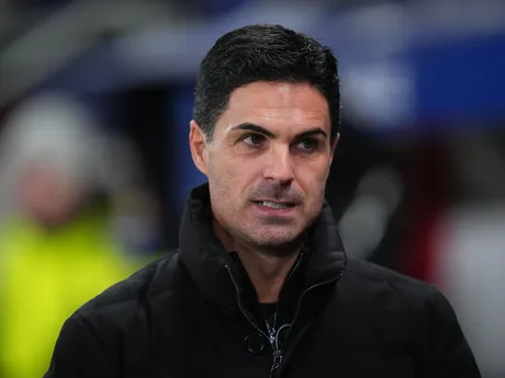 Mikel Arteta počas zápasu SK Slavia Praha - Arsenal FC v 4. kole Ligy majstrov. 