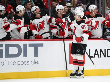 Momentka zo zápasu Washington - New Jersey