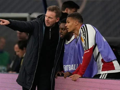 Julian Nagelsmann počas zápasu Nemecko - Slovensko v kvalifikácii MS vo futbale 2026. 