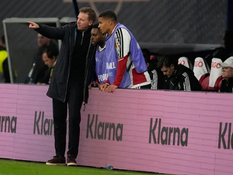 Julian Nagelsmann počas zápasu Nemecko - Slovensko v kvalifikácii MS vo futbale 2026. 