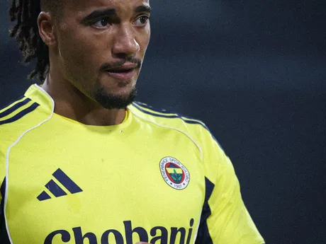 Fotka zo zápasu Európskej ligy Viktoria Plzeň - Fenerbahce Istanbul.