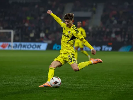 Fotka zo zápasu Európskej ligy Viktoria Plzeň - Fenerbahce Istanbul.