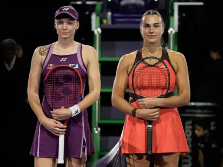 Finále Turnaja majsteriek 2025: Aryna Sabalenková - Jelena Rybakinová