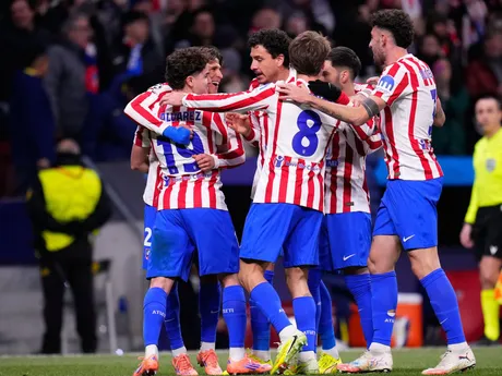 Julian Alvarez v zápase Atlético Madrid - Inter Miláno.