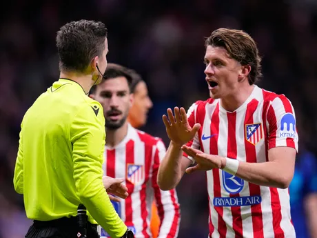 Conor Gallagher v zápase Atlético Madrid - Inter Miláno.